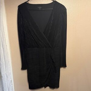 Calvin Klein Black Long Sleeve Dress